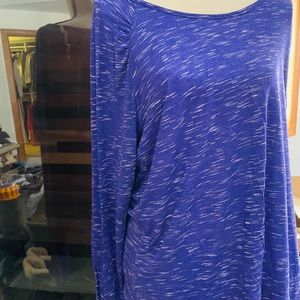 XL Purple long sleeve shirt NWT